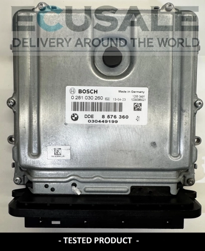 ecu BMW DDE 8576360 0281030260 steuergerät
