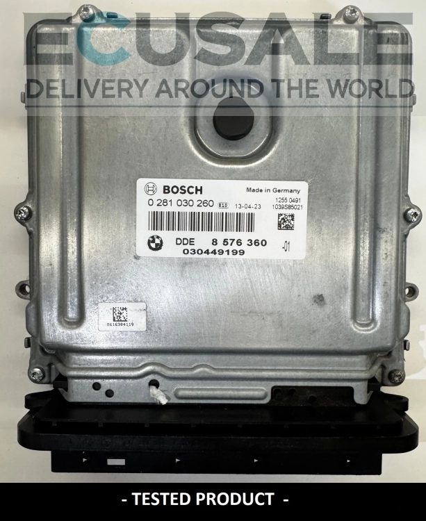 ecu BMW DDE 8576360 0281030260 steuergerät