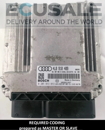 ECU AUDI-4.2-4L0910409-0281013013-1 CENTRALINA DO MOTOR