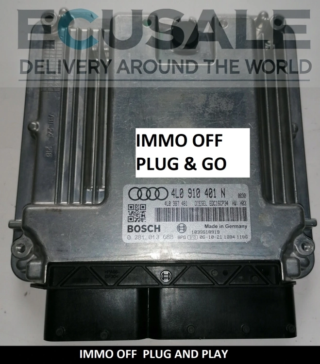 ecu 4L0910401N AUDI Q7 3.00 281013688 CENTRALINA