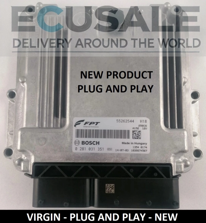 Neues Motorsteuergerät 55262544 0281031351  DUCATO PLUG AND PLAY