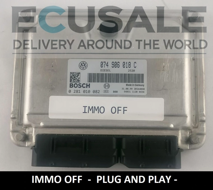 IMMO OFF ecu VW T4 2.5  074906018C 0281010082 steuergerät