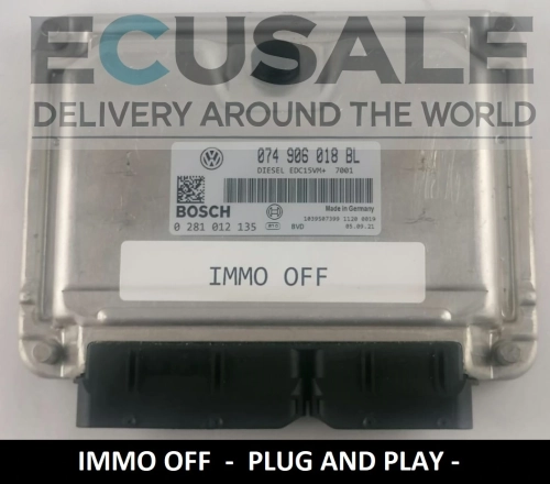 steuergerät VW LT and t4 0281012135 074906018BL IMMO OFF