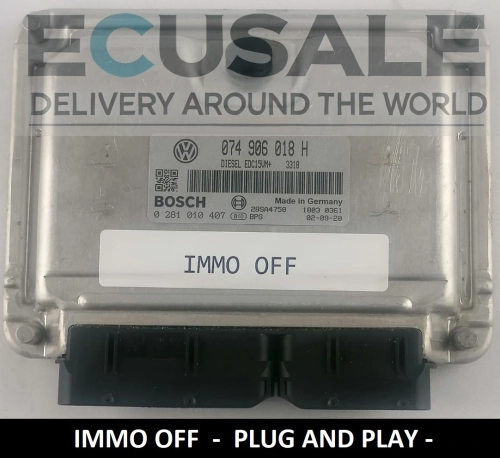 ecu 074906018H 0281010407 immo off VW T4 2.5 centralina do motor