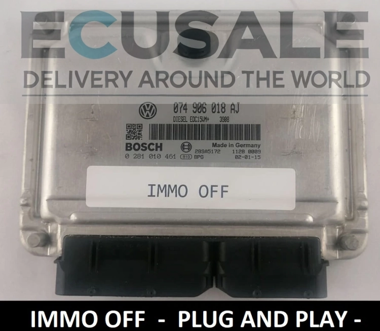 steuergerät VW LT 2,5 074906018AJ 0281010461