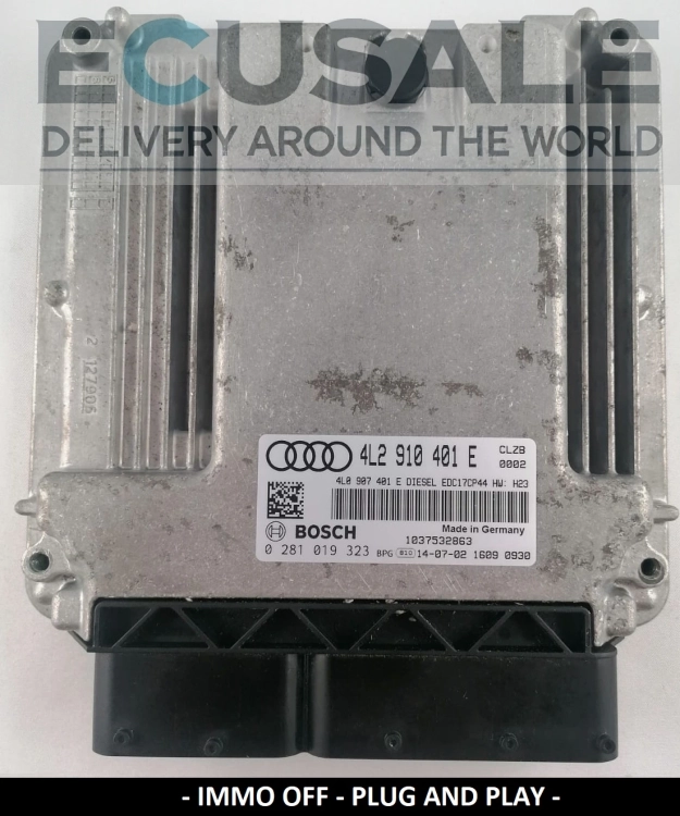 CENTRALINA DO MOTOR AUDI Q7  4L2910401E 0281019323