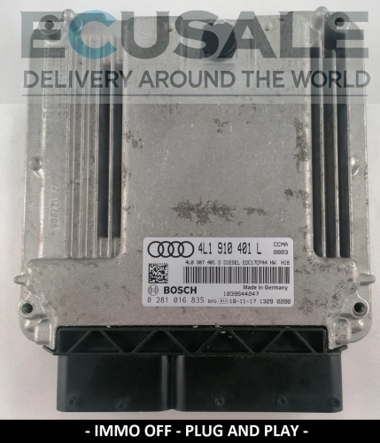 ecu AUDI Q7 0281016835 4L1910401L CENTRALINA