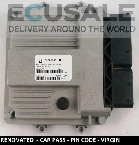 Centralina do motor Opel Meriva 55566400HQ MJD602M1 HW04D