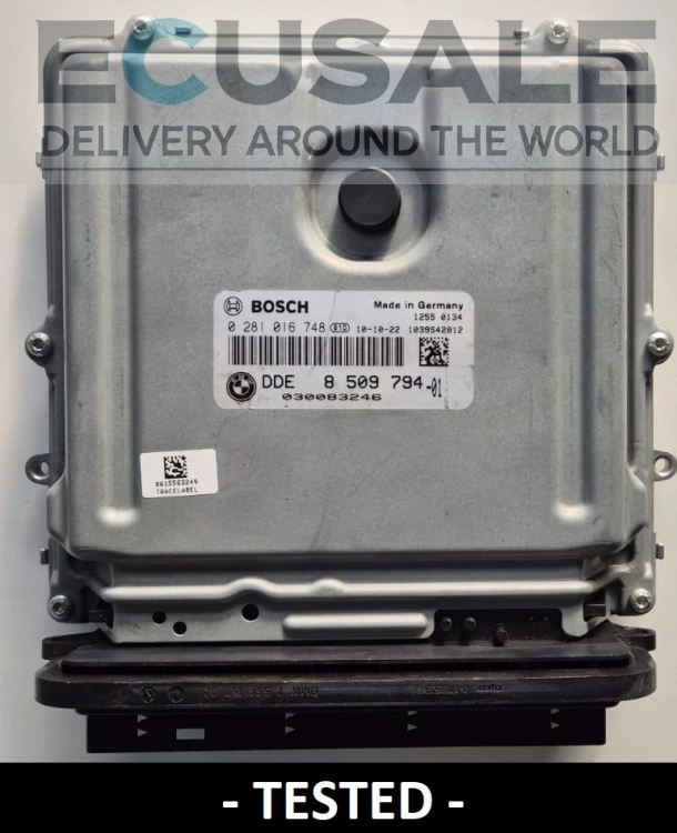 ecu BWM DDE8509794 0281016748 DDE 8509794 centralina do motor