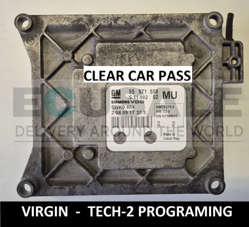 55571558 MU 5WK9464 Centralina do motor Virgin Opel Astra Zafira Meriva