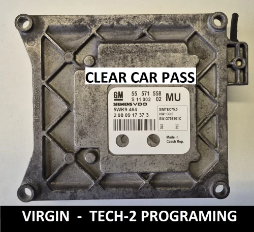 55571558 MU 5WK9464 Centralina motore Virgin Opel Astra Zafira Meriva