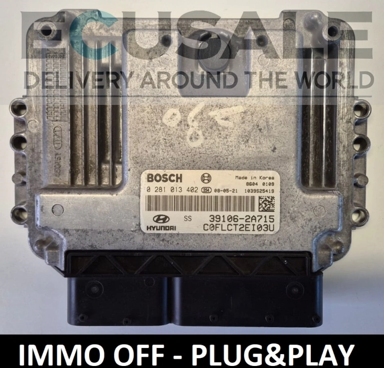 calculateur moteur  HYUNDAI I30 391062A715 39106-2A715 0281013402 .webp