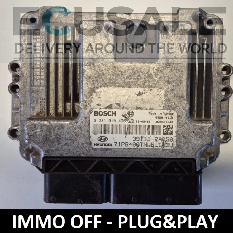 centralina do motore 39111-2A050 0281015496 HYUNDAI I20 391112A050  .webp