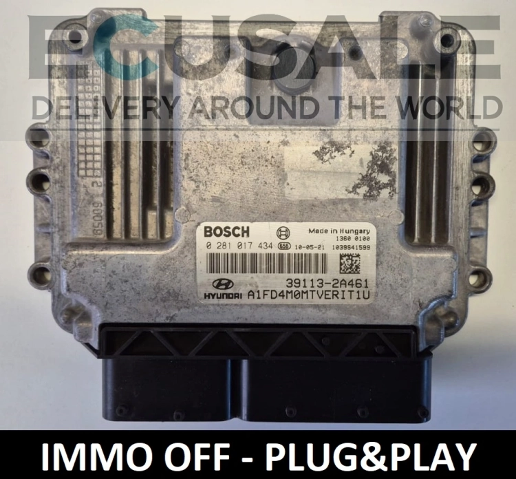 Motorsteuergerät HYUNDAI I30 391132A461 39113-2A461 0281017434  .webp