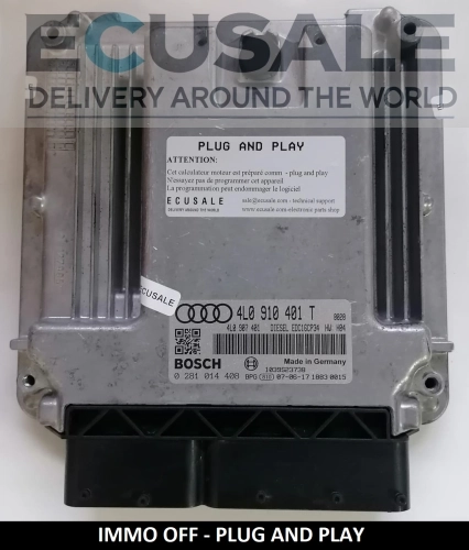 ecu AUDI Q7 4L0910401T 0281014408 CENTRALINA