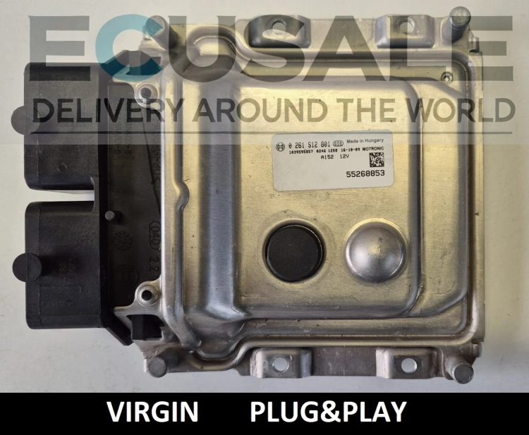centralina do motor 55268853 Bosch 0261S12801 Fiat Tipo 1.4 16V VIRGIN