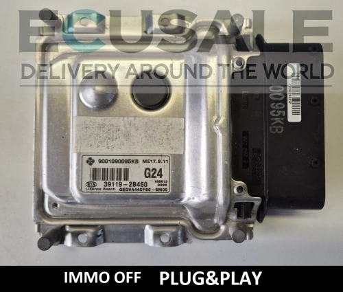 39119-2B460 G24 9001090095KB sterownik silnika KIA Ceed 1.4 IMMO OFF Plug and Play