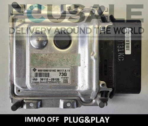 39112-2B125 73G 9001090131KC Motorsteuergerät  Hyundai i30 IMMO OFF Plug and Play