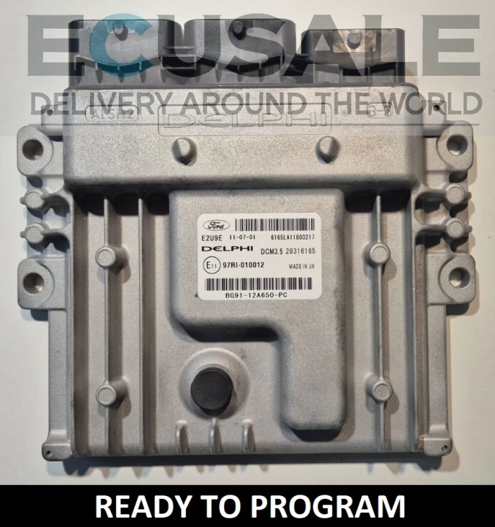 Calculateur moteur FORD S-MAX 2.0 BG91-12A650-PC 28316165 DCM3.5 .webp