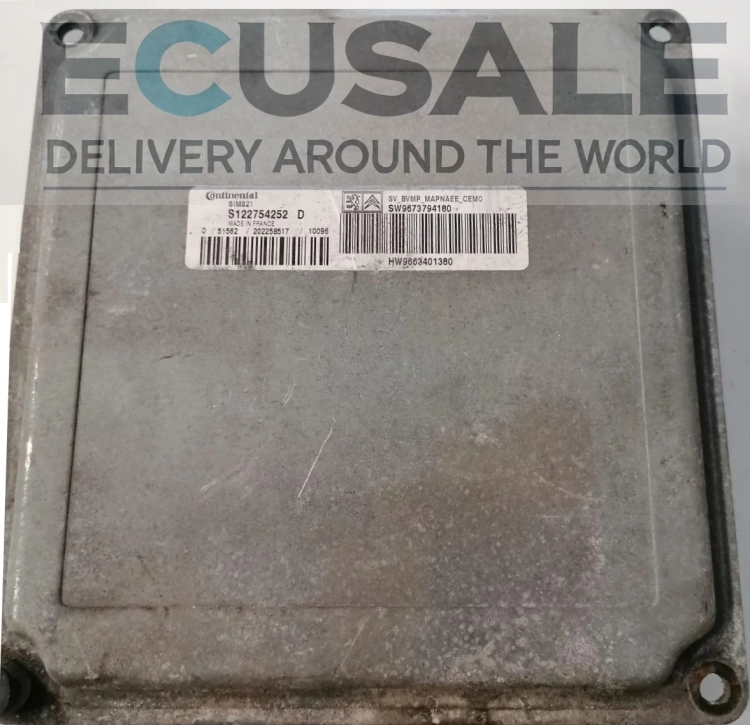 TCU centralita caja cambio automático S122754252D SW9658917080 HW9663401380 .webp