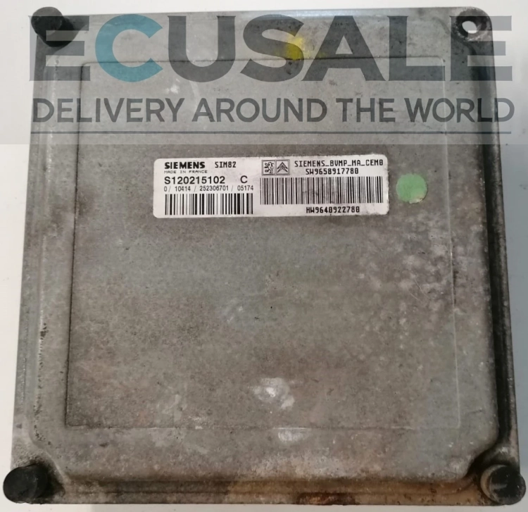 Automatikgetriebe Steuergerät S120215102C HW9640922780 SW9658917780 SIM82 S120215102  .webp