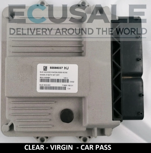 ecu 55566037 HJ Opel COrsa D 1.3 55566037HJ CENTRALINA
