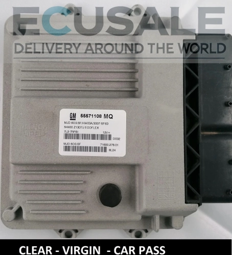 ecu 55571108 MQ Opel CORSA 1.3 55571108MQ CENTRALINA