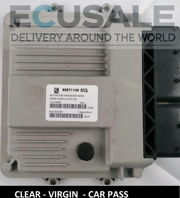 ecu 55571108 MQ Opel CORSA 1.3 55571108MQ STEUERGERÄT