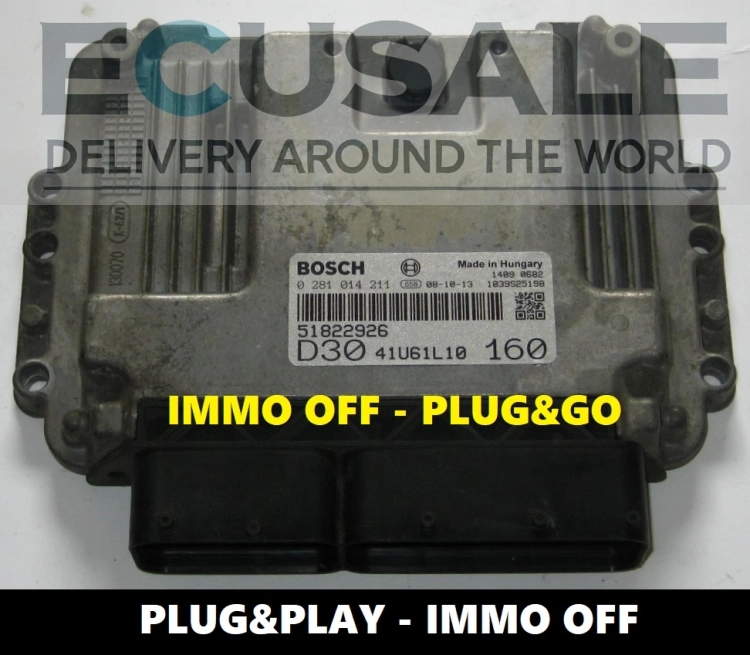 0281014211 51822926 ECU FIAT IMMO OFF steuergerät