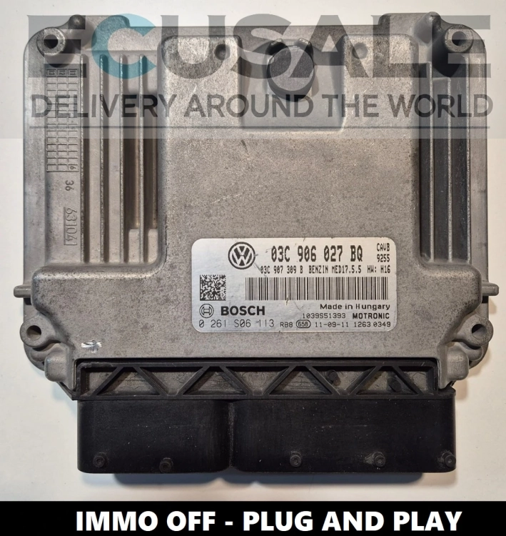 ECU CENTRALINA DE MOTORE 0261S06113 03C906027BQ VW Touran II 1.4 PLUG&amp;PLAY .webp