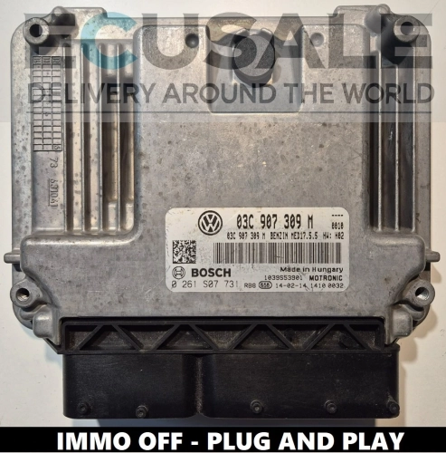 centralina do motor VW PASSAT 1.4 0261S07731 03C907309M PLUG&amp;amp;amp;amp;PLAY