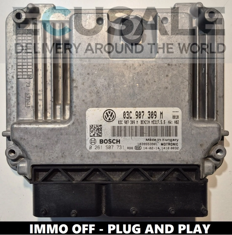 centralina do motor VW PASSAT 1.4 0261S07731 03C907309M PLUG&amp;amp;amp;amp;PLAY
